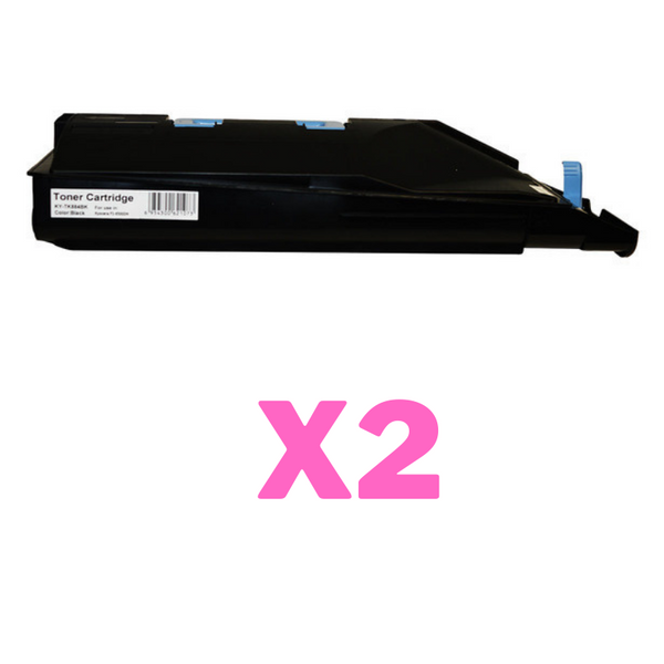 2 x Non-Genuine TK-884K Black Toner Cartridge for Kyocera FS-C8500DN-Tonerkart