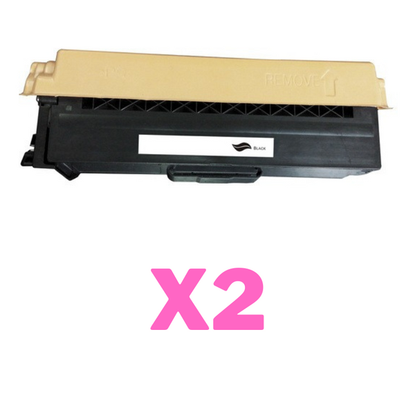 2 x Compatible Brother TN-349BK Black Toner Cartridge Super High Yield-Tonerkart
