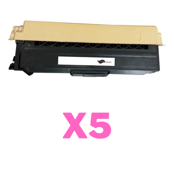 5 x Compatible Brother TN-349BK Black Toner Cartridge Super High Yield-Tonerkart