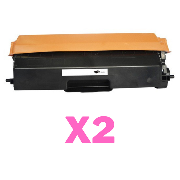 2 x Compatible Brother TN-348BK Black Toner Cartridge High Yield-Tonerkart