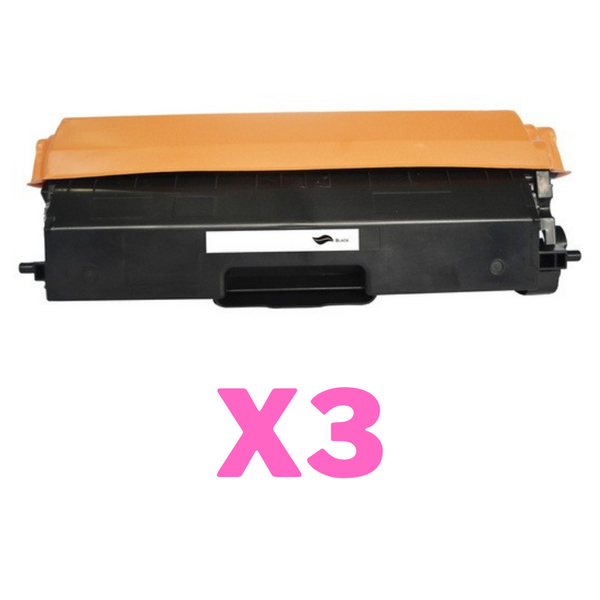3 x Compatible Brother TN-348BK Black Toner Cartridge High Yield-Tonerkart