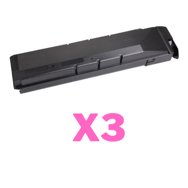 3 x Non-Genuine TK-8309K Black Toner Cartridge for Kyocera TASKAlfa-3050ci 3550ci-Tonerkart