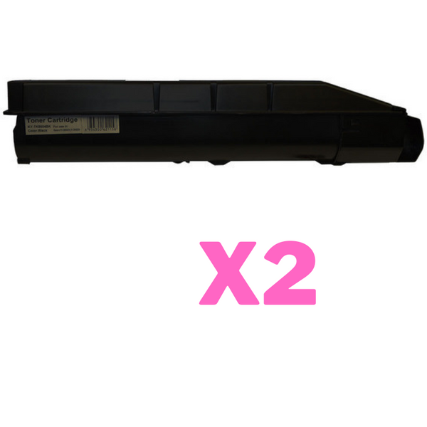 2 x Non-Genuine TK-8604K Black Toner Cartridge for Kyocera FS-C8650DN-Tonerkart