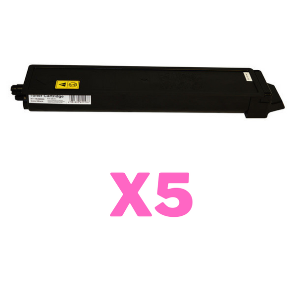 5 x Non-Genuine TK-899K Black Toner Cartridge for Kyocera FS-C8020MFP FS-C8025MFP-Tonerkart
