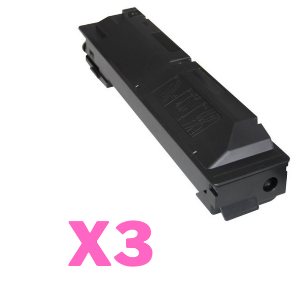 3 x Non-Genuine TK-5209K Black Toner Cartridge for Kyocera TASKAlfa-356ci-Tonerkart
