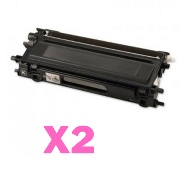 2 x Compatible Brother TN-240BK Black Toner Cartridge-Tonerkart