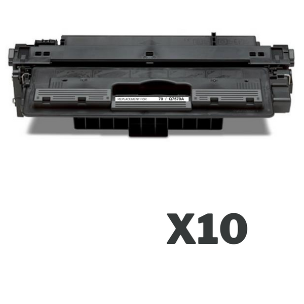 10 x Compatible HP Q7570A Toner Cartridge 70A-Tonerkart