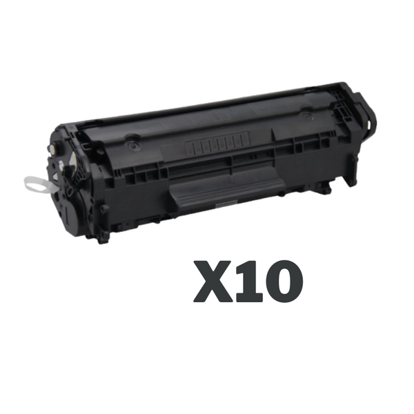 10 x Compatible HP Q2612A Toner Cartridge 12A-Tonerkart