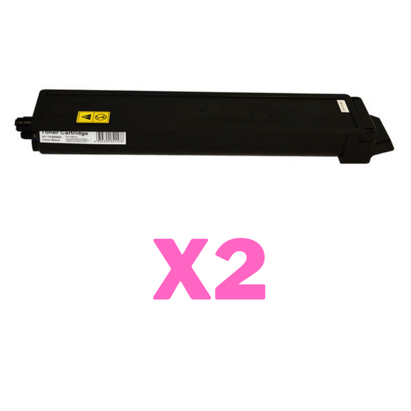 2 x Non-Genuine TK-899K Black Toner Cartridge for Kyocera FS-C8020MFP FS-C8025MFP-Tonerkart