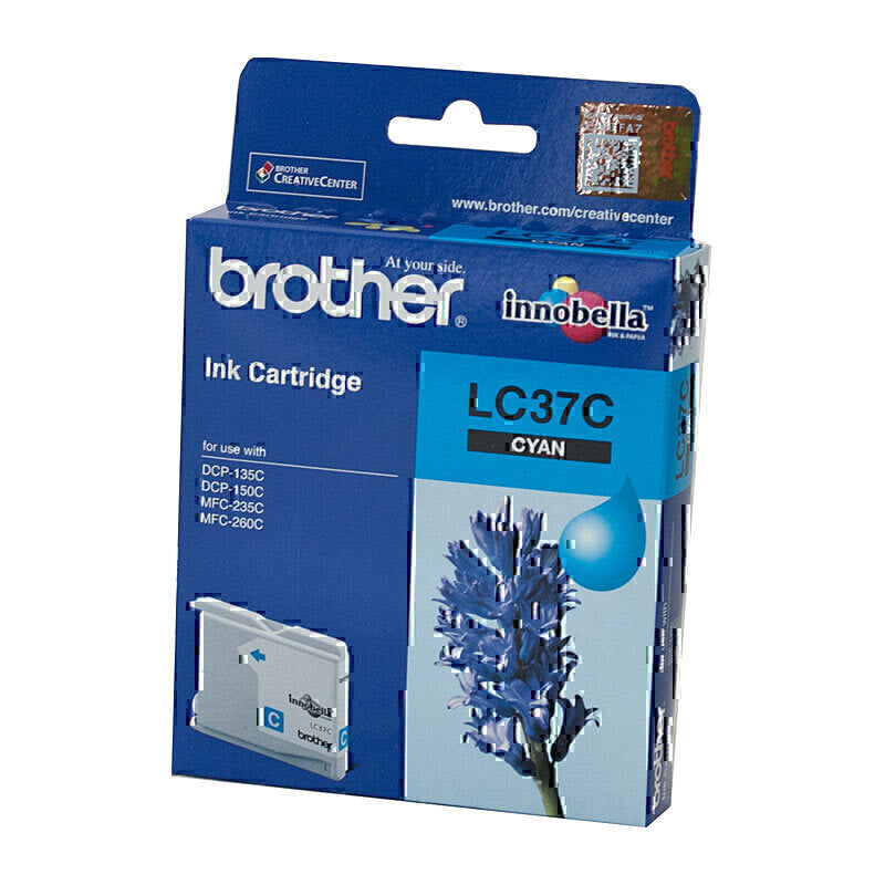 Brother LC-37 Cyan Premium Original Ink Cartridge-Tonerkart