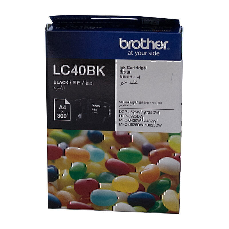 Brother LC-40 Black Original Ink Cartridges-Tonerkart