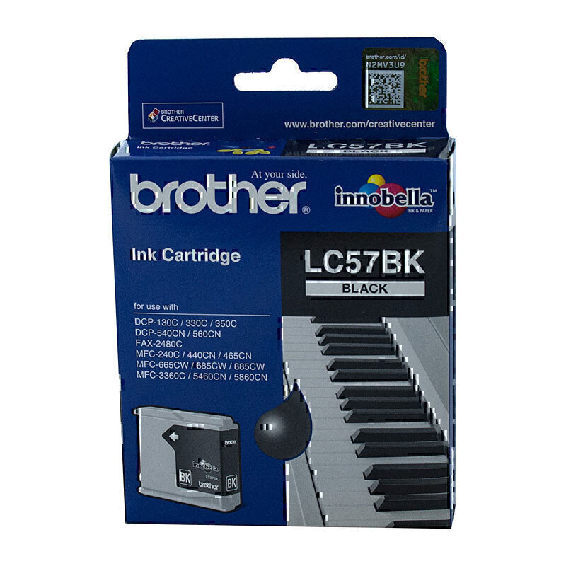  LC57 Black Original Brother Inkjet Cartridge-Tonerkart