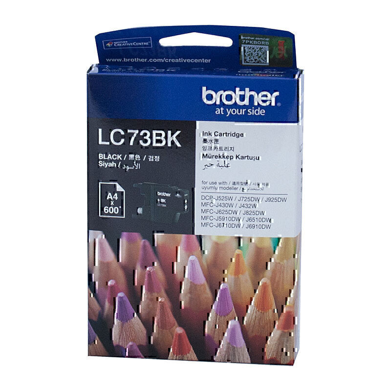 Brother LC-73 Black Premium Original Ink Cartridge-Tonerkart