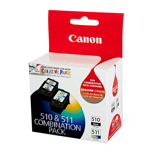 Premium Original Canon PG510 CL511 Twin Pack Ink Cartridge-Tonerkart