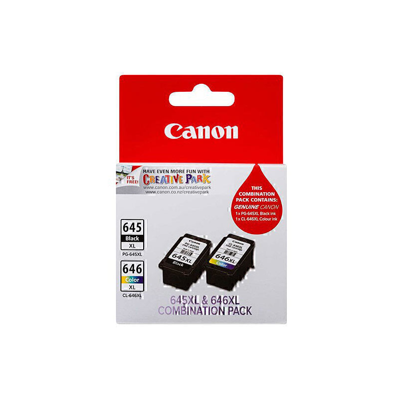 Canon PG645 CL646 XL Twin Pack Original Inkjet Cartridge-Tonerkart