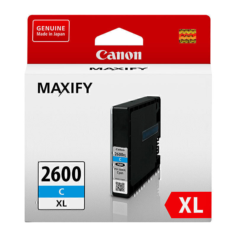 Canon PGI-2600XL Cyan Premium Original Ink Cartridge-Tonerkart