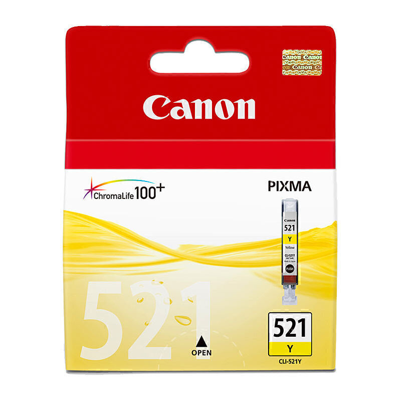 Canon CLI-521 Yellow Original ink Cartridge-Tonerkart