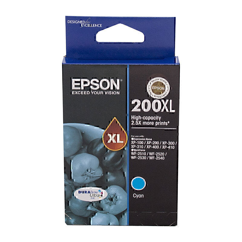 200XL Cyan Premium Original Epson ink Cartridge-Tonerkart