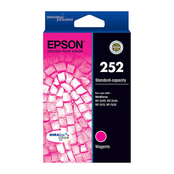 252 Magenta Premium Compatible EPSON Inkjet Cartridge-Tonerkart