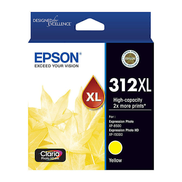 312XL Premium Yellow Original Epson Inkjet Cartridge-Tonerkart