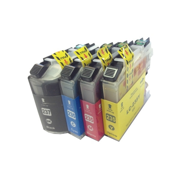 20 Pack Compatible Brother LC-237XL LC-235XL Ink Cartridge Set (5BK,5C,5M,5Y)-Tonerkart