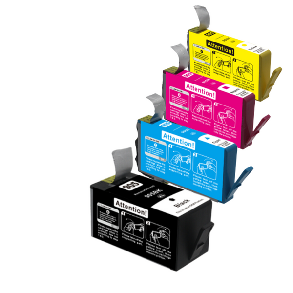 10 Pack Compatible HP 905XL Ink Cartridge Set (4BK,2C,2M,2Y) T6M17AA T6M05AA T6M09AA T6M13AA-Tonerkart