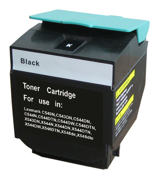 C540HIKG Black Premium Generic Lexmark Toner Cartridge - Tonerkart
