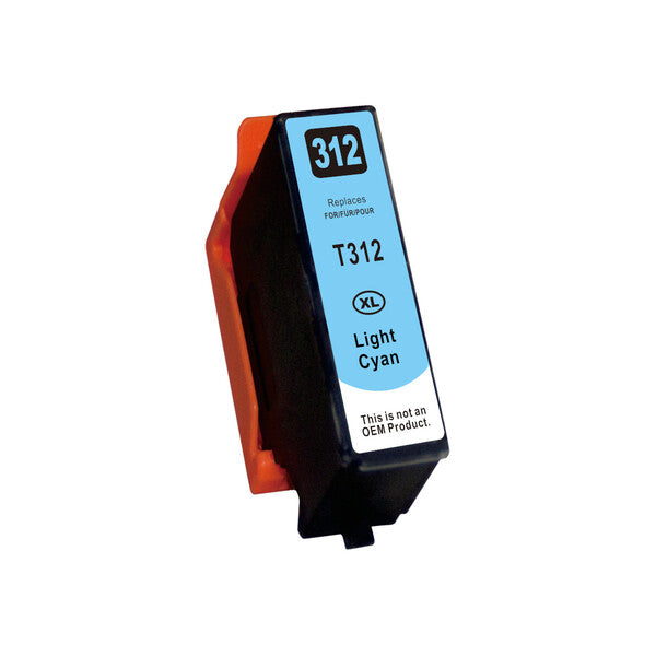 312XL Premium Light Cyan Compatible Inkjet Cartridge - Tonerkart