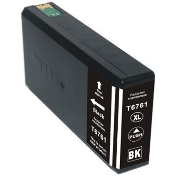 676XL (T6761) Black Compatible Epson Inkjet Cartridge - Tonerkart