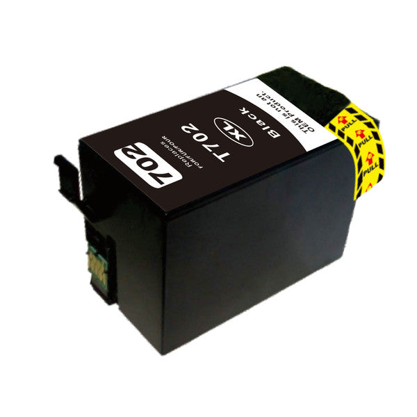 702XL Black Compatible Epson Inkjet Cartridge - Tonerkart