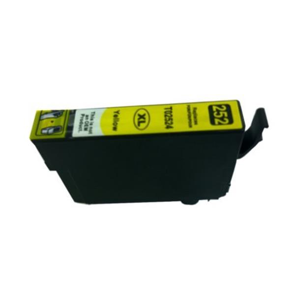 252 C13T253492 Yellow Premium Compatible EPSON Inkjet Cartridge - Tonerkart