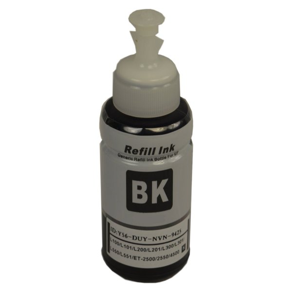 EPSON printer ink T664 Generic Black Refill Bottle 70ml for EPSON - Tonerkart