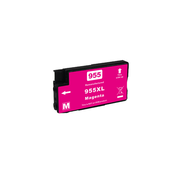 955XL Magenta Premium Remanufactured Inkjet Cartridge (V-B) - Tonerkart