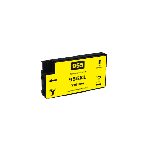 955XL Yellow Premium Remanufactured Inkjet Cartridge (V-B) for for Hp Officejet Pro 7740, HP Officejet Pro 8210, HP Officejet Pro 8216 - Tonerkart