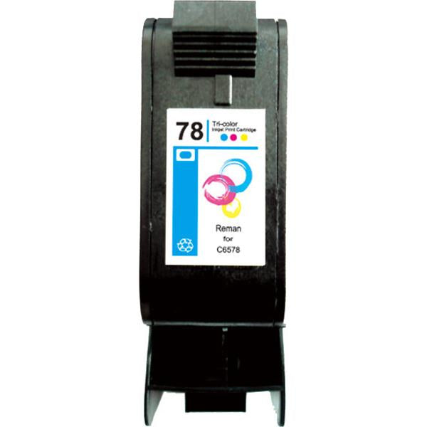 78 Black Remanufactured HP Inkjet Cartridge - Tonerkart