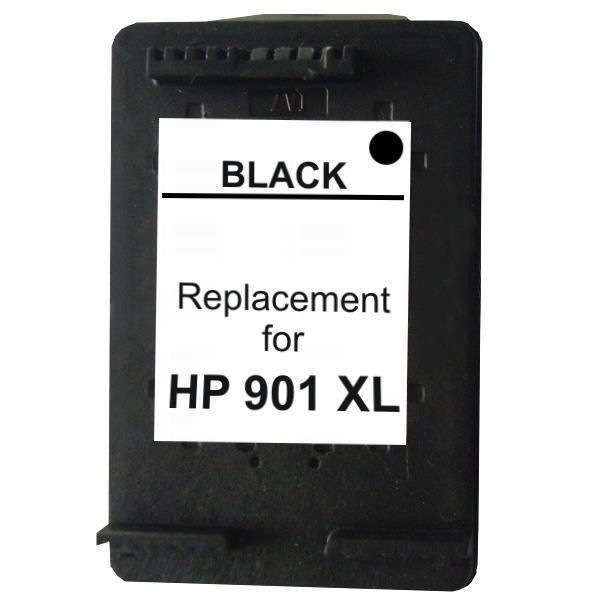 901XL Black Remanufactured HP Inkjet Cartridge - Tonerkart