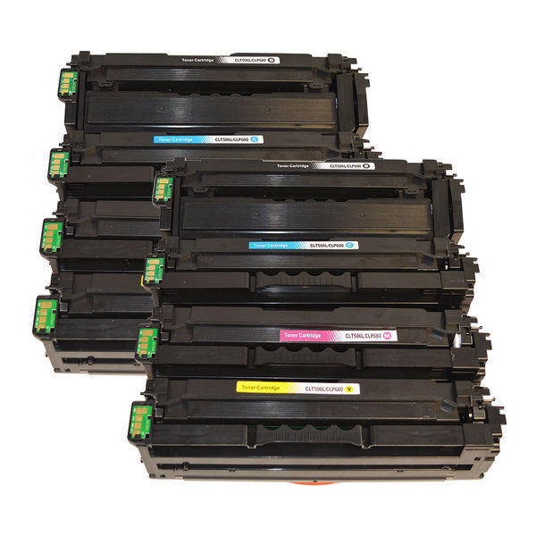 CLT-506L Premium Generic Remanufactured Toner Cartridge Set x 2 (8 cartridges) - Tonerkart