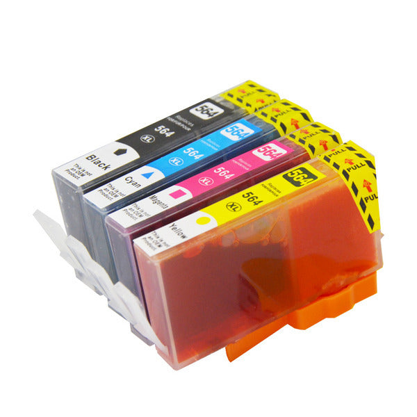 4 x 564XL Compatible Inkjet Set 4 Cartridges [Boxed Set] SETHP564C - Tonerkart