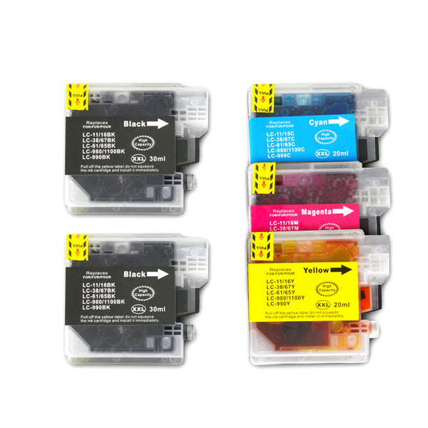 LC38 LC67 Compatible Inkjet Cartridge Set 5 Ink Cartridges [Boxed Set] - Tonerkart
