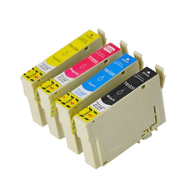 133 Compatible Pigment Series Inkjet Set 4 Cartridges [Boxed Set] - Tonerkart