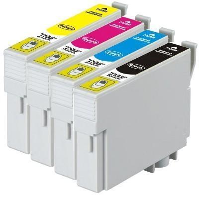 138 Compatible Pigment Series Inkjet Set 4 Cartridges [Boxed Set] - Tonerkart