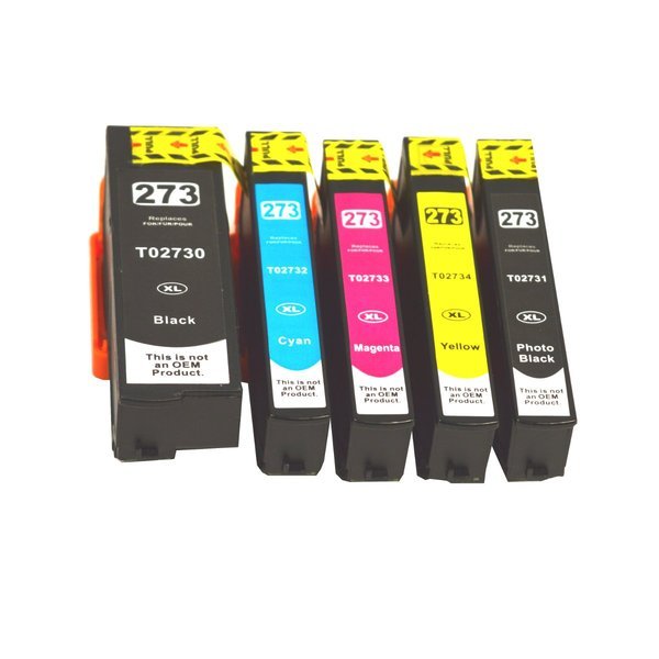273XL Compatible Inkjet Set 5 Cartridges [Boxed Set] - Tonerkart